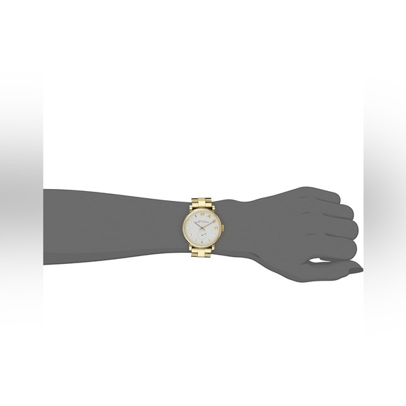 ❤️Marc by Marc Jacobs Women's MBM3243 Baker Gold-Tone Watch with Link Bracelet. - Picture 6 of 6